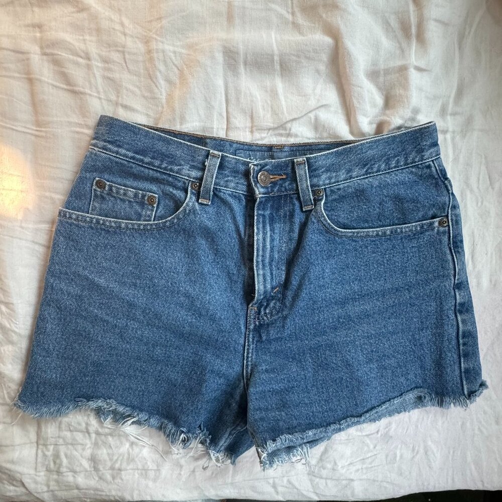 Vintage Eddie Bauer denim shorts